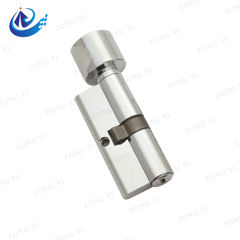 Euro Profile Thumbturn Double Cylinder Mortise Zinc Alloy သို့မဟုတ် Aluminum Key Cylinder