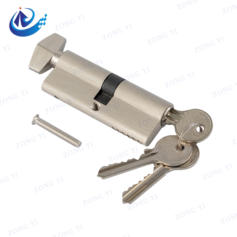 Euro Profile Thumbturn Mortise Brass Key Cylinder Lock