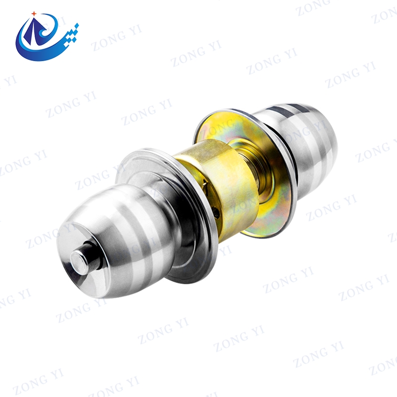 Stainless Steel Ball Shape Cylindrical Knob Door Lock