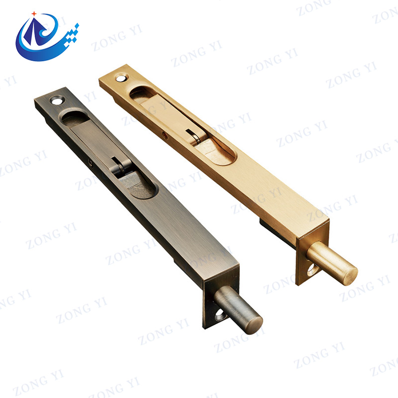 Zinc Alloy Concealed Lever Action Slide Lock Latch