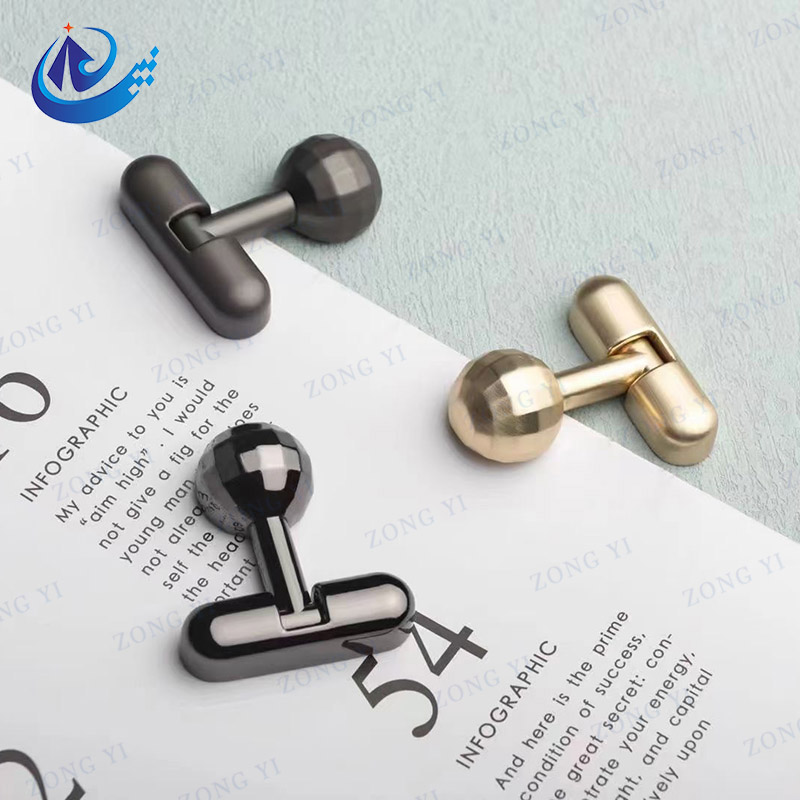 Zinc Alloy ခေတ်မီဒီဇိုင်း T bar နှင့် Knob Drawer Pulls